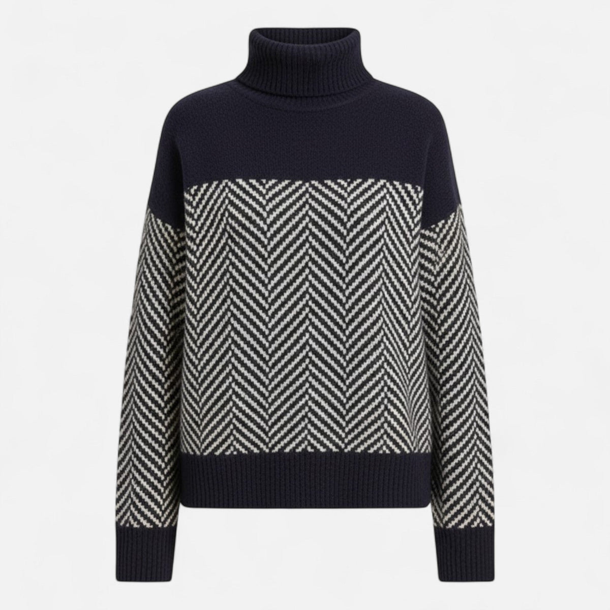 Sonja | Women's Wool Turtleneck Knit Sweater