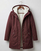 Gwen | Cozy Hooded Weatherproof Coat