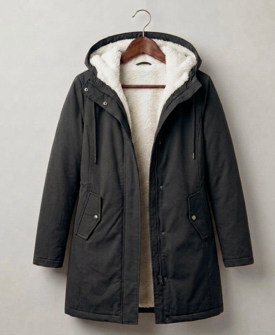 Gwen | Cozy Hooded Weatherproof Coat