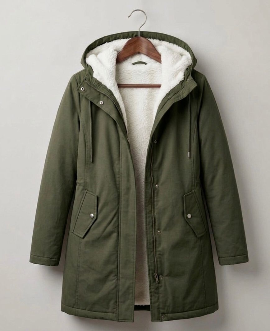 Celeste | Cozy Hooded Weatherproof Coat