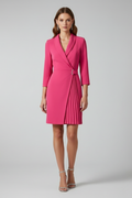 Annie | Women's Blazer Dress with Notched Collar and Straight Hem
