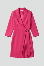 Annie | Women's Blazer Dress with Notched Collar and Straight Hem