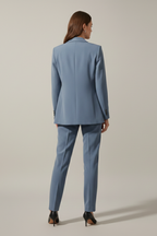 Beatrice | Women's Blazer and Trousers Set with Notched Lapel and Straight Legs