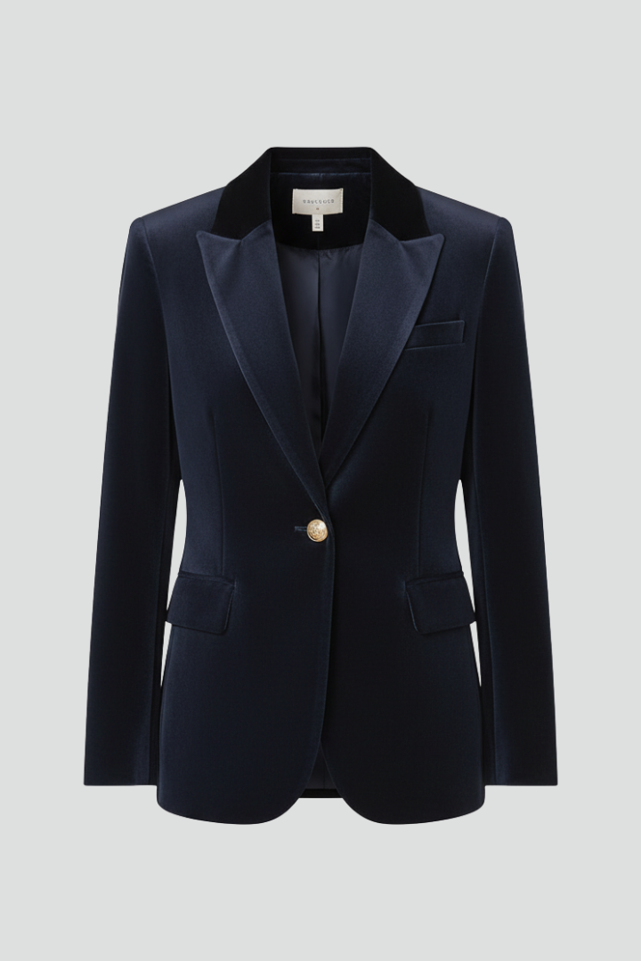 Leah | Women's Blazer with Lapels and Single Button