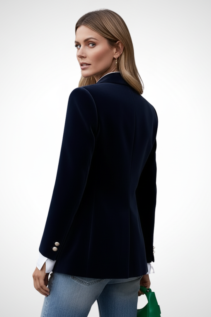 Leah | Women's Blazer with Lapels and Single Button