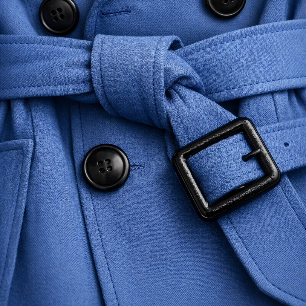 Priscilla | Women's Belted Trench Coat – Tailored Long Fit