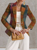 Daisy | Autumn Plaid Blazer