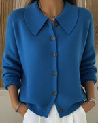 Maria | Button Collar Cardigan
