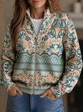 Cecilia | Vintage Floral Botanical Border Print