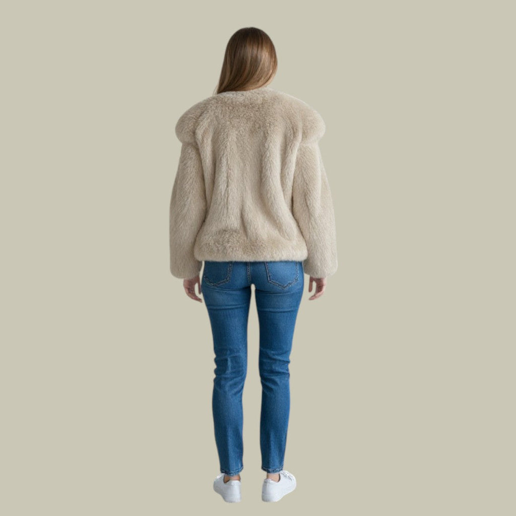 Lucille | Women's Relaxed Turtleneck Knit Sweater – Oversized Pullover for Winter