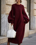 Lois | Adara Women's Oversized Knit Maxi Dress