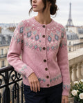 Adeline | Women's Fair Isle Yoke Cardigan