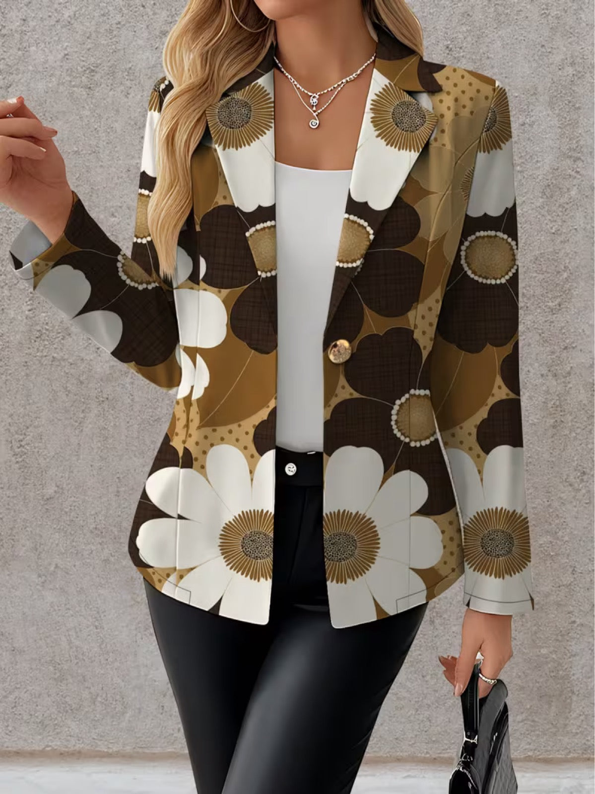 Isadora | Daisy Print Blazer