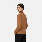 Hailey | Women's Thick Ribbed Turtleneck Sweater