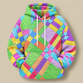 Amelia | Quilted Pinwheel Hoodie