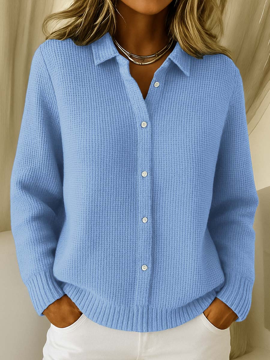 Bonnie | Textured Button-Up Cardigan