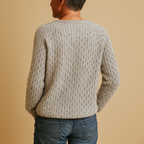 Juliette | Women's Soft Crew-Neck Knitted Sweater with Relaxed Fit – Breathable Long-Sleeved Layer for Everyday and Smart Casual Winter Outfits