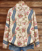 Xanthe | Climbing Rose Ribbon Cardigan