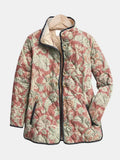 Caroline | Vintage Floral Casual Quilted Jacket