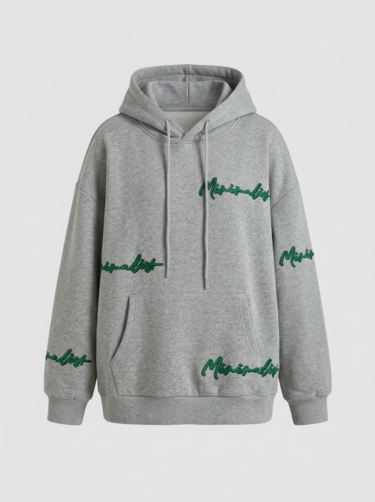 Marie | Women's Oversized Graphic Hoodie – Relaxed Long-Sleeve Pullover for Casual Streetwear Layering