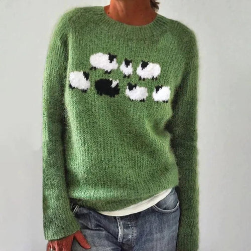 Agnes | Comfortable Cute Sheep Sweater