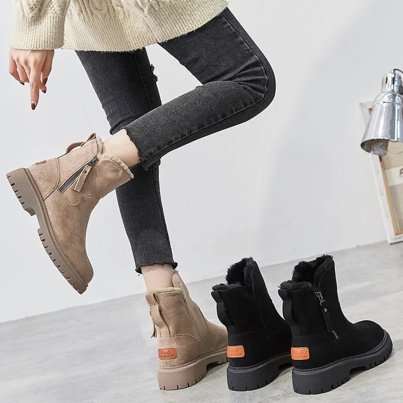 Janet | Sandy Comfortable Warm Orthopedic Casual Women's Boots
