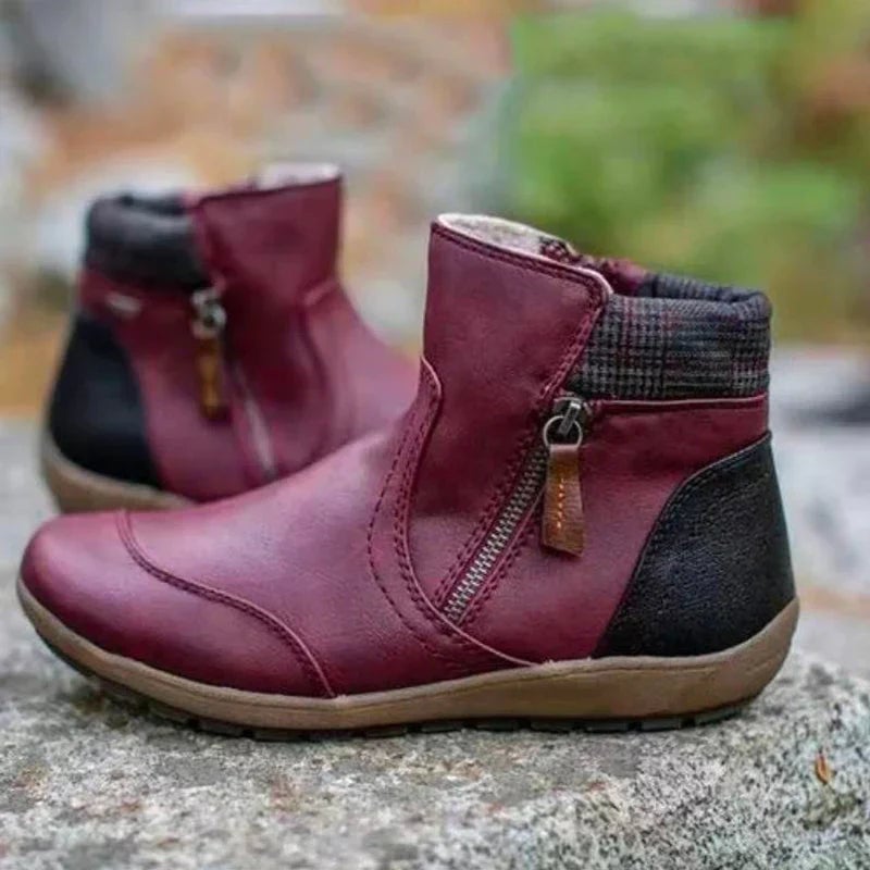Fern | Premium Zipper Orthopedic Waterproof Boots