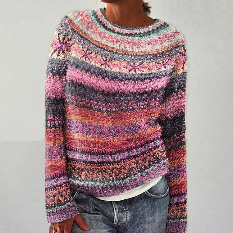 Heather | Cozy Retro Sweater