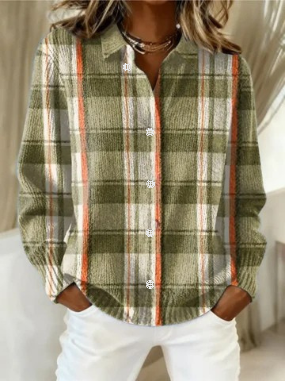 Isabel | Moss Green Cardigan