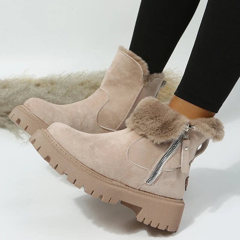 Janet | Sandy Comfortable Warm Orthopedic Casual Women's Boots