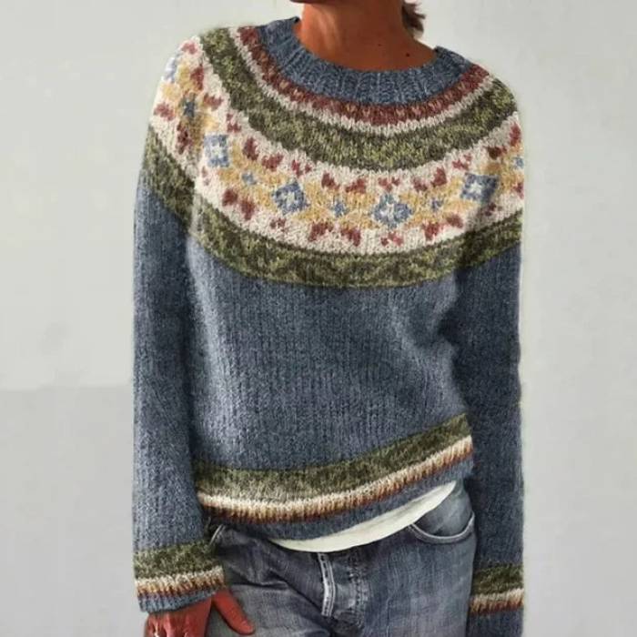 Lila | Stylish Retro Sweater