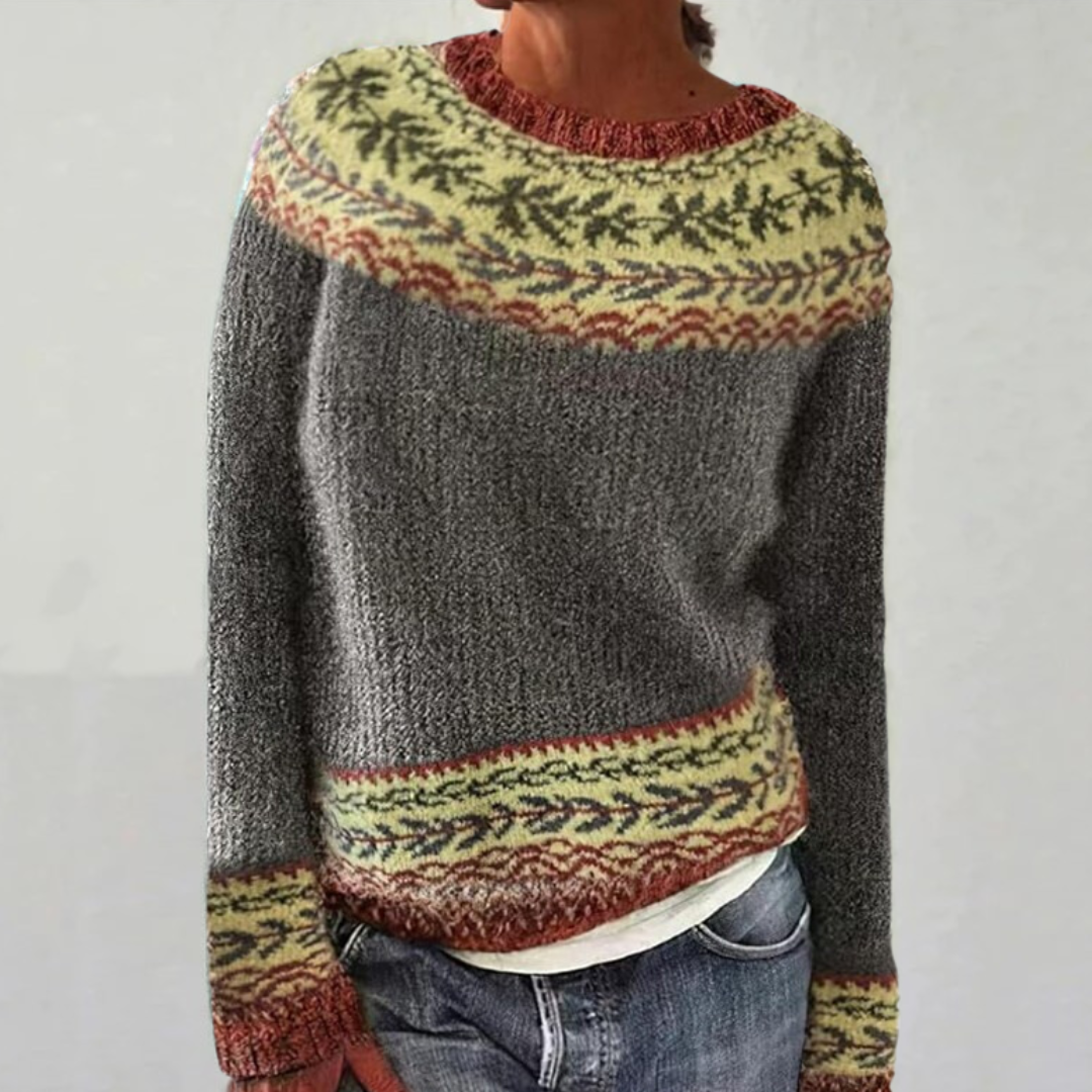 Eva | Cozy Retro Sweater