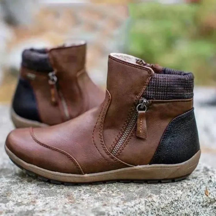 Fern | Premium Zipper Orthopedic Waterproof Boots