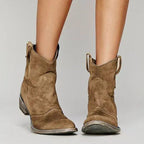 Harley | Vintage Cowboy Ankle Boots