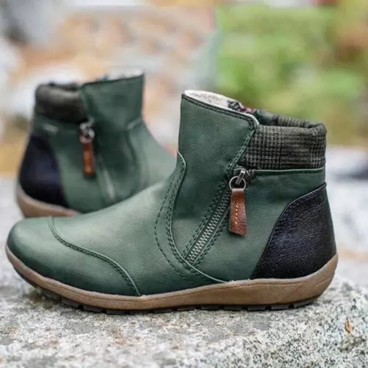 Fern | Premium Zipper Orthopedic Waterproof Boots