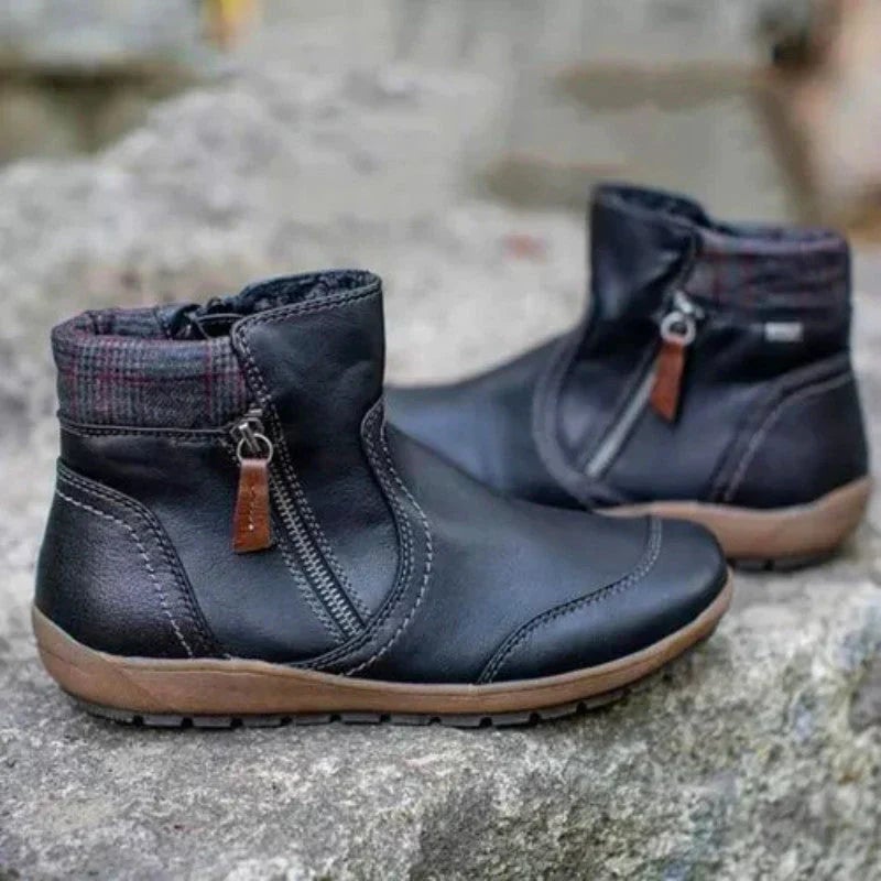 Fern | Premium Zipper Orthopedic Waterproof Boots