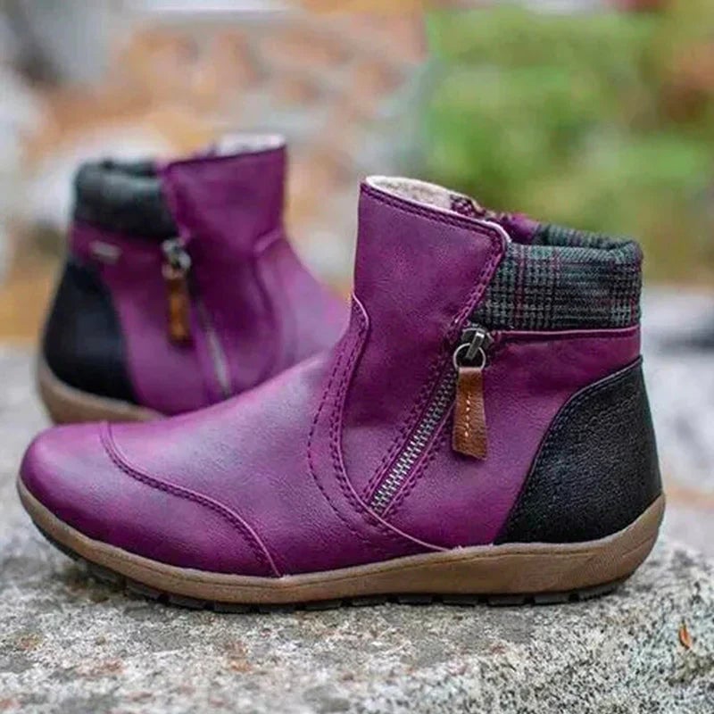 Fern | Premium Zipper Orthopedic Waterproof Boots