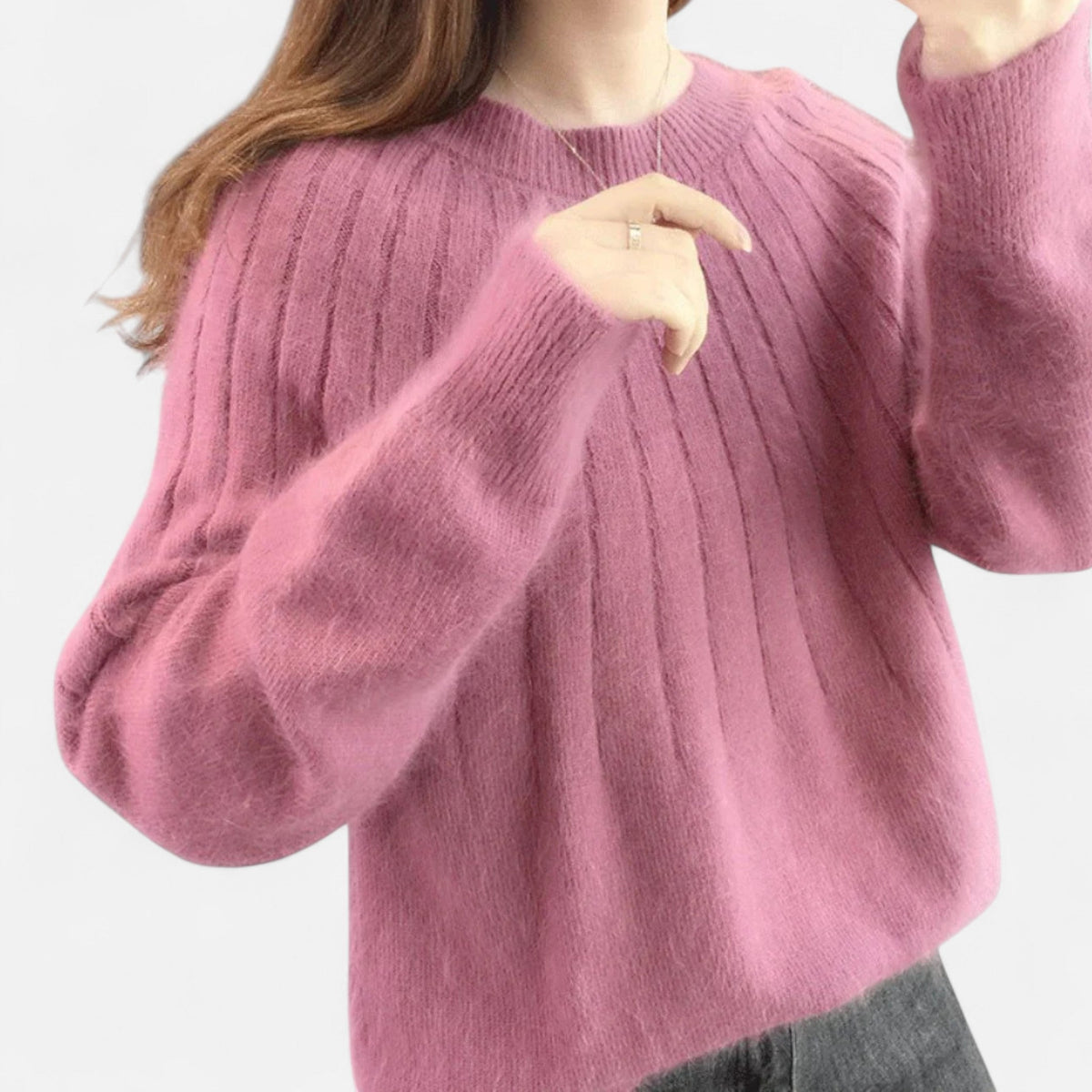 Lily | Women's Knit Sweater – Soft Timeless Elegance