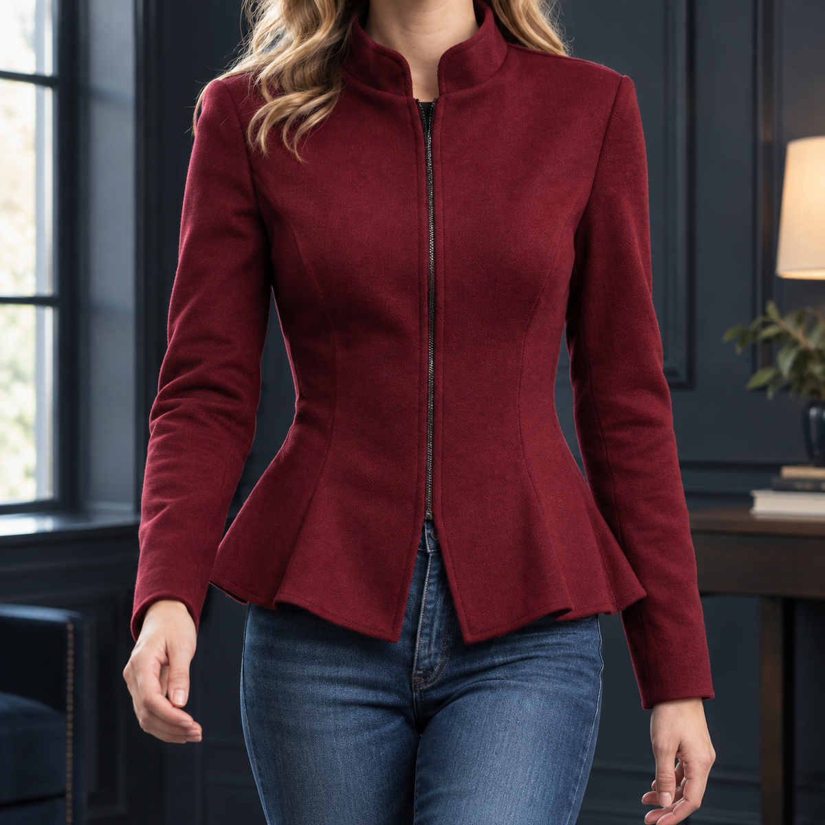 Monica | Peplum Jacket
