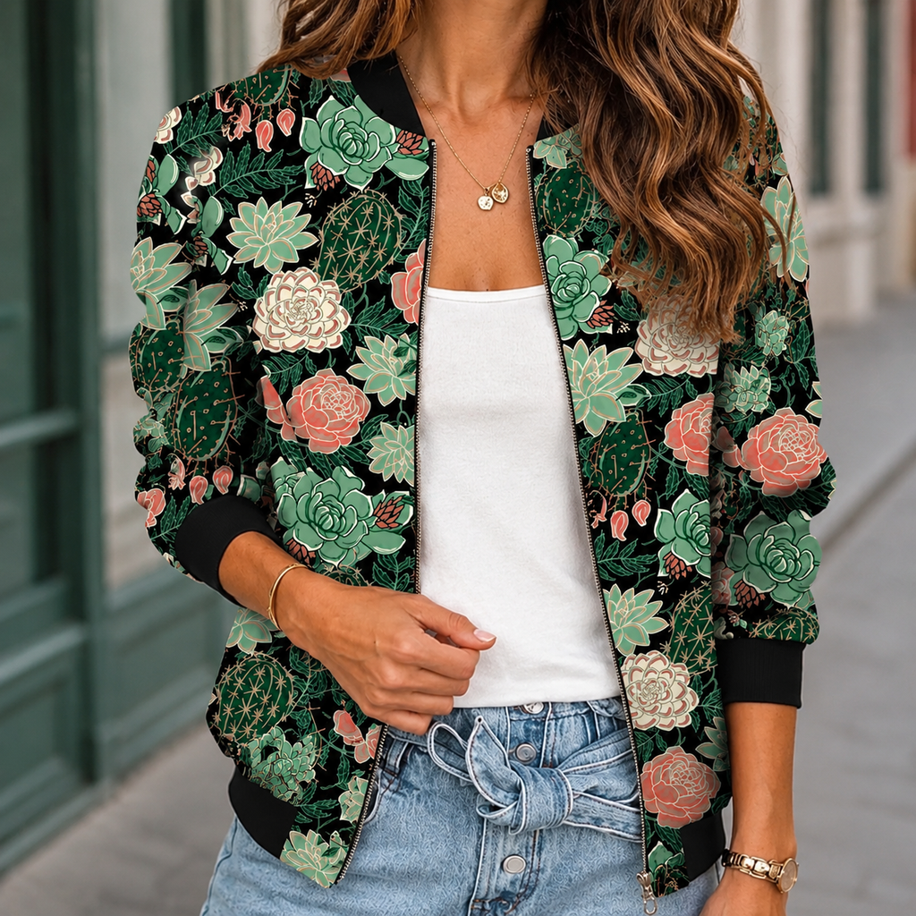 Bonnie | Printed Jacket