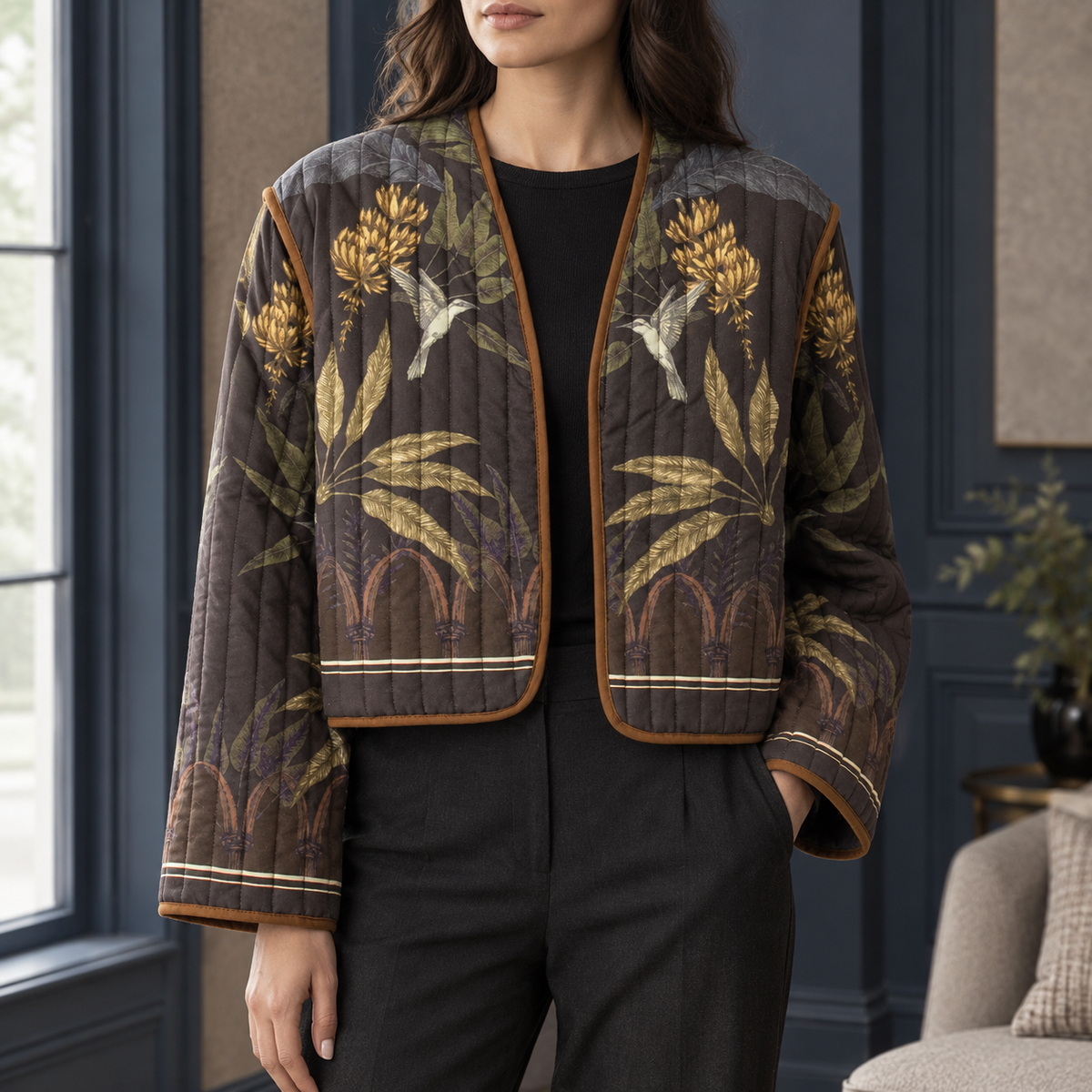 Elizabeth | Botanical Jacket
