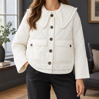 Tamsin | Ruffled Collar Jacket