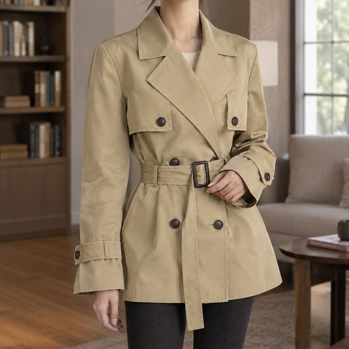 Vivian | Belted Jacket