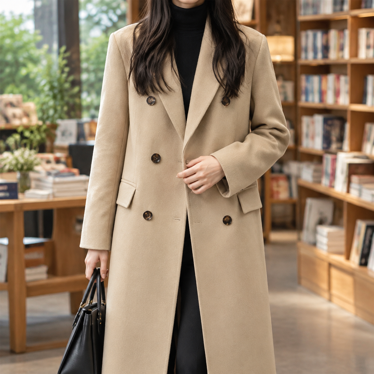 Karen | Double Breasted Overcoat