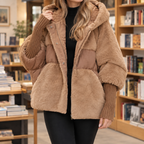 Phoebe | Plush Panel Jacket