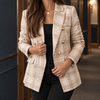 Florence | Plaid Blazer