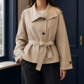 Greta | Belted Trench Jacket
