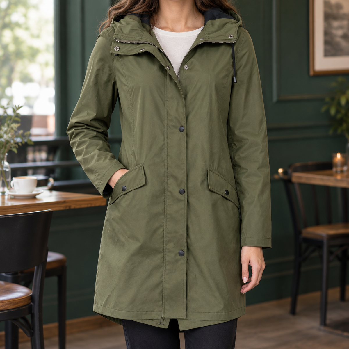 Louise | Hooded Jacket