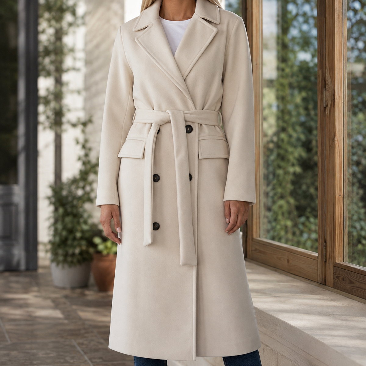 Victoria | Belted Overcoat
