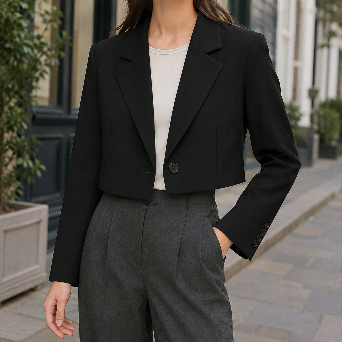 Miranda | Cropped Blazer